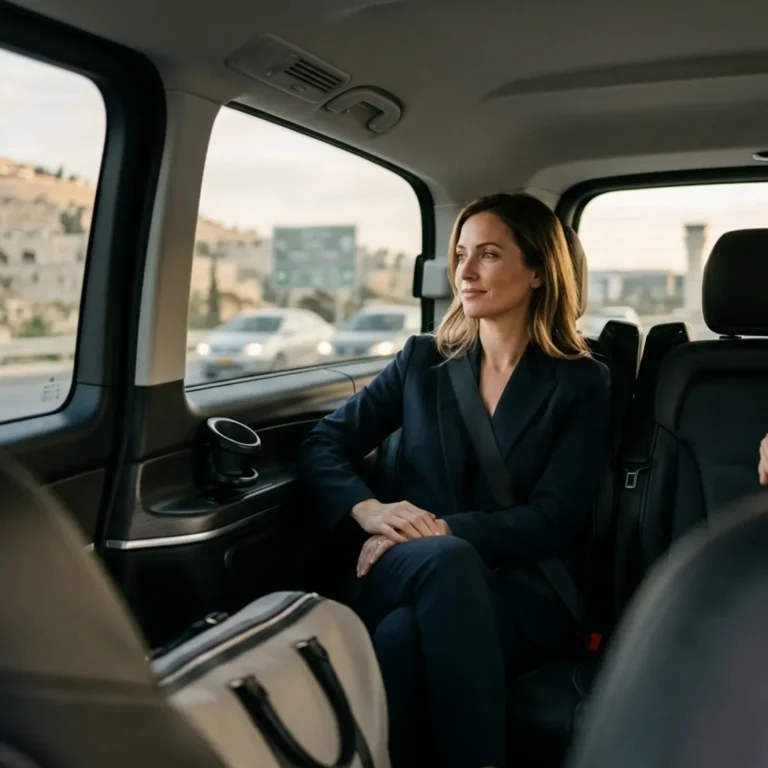 נוסעים לטיסה מירושלים? כך מגיעים לנתב״ג רגועים ובזמן גם בשעות העומס. הסעות מירושלים לנתב״ג